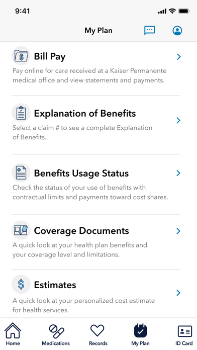 Kaiser Permanente Washington screenshot 1