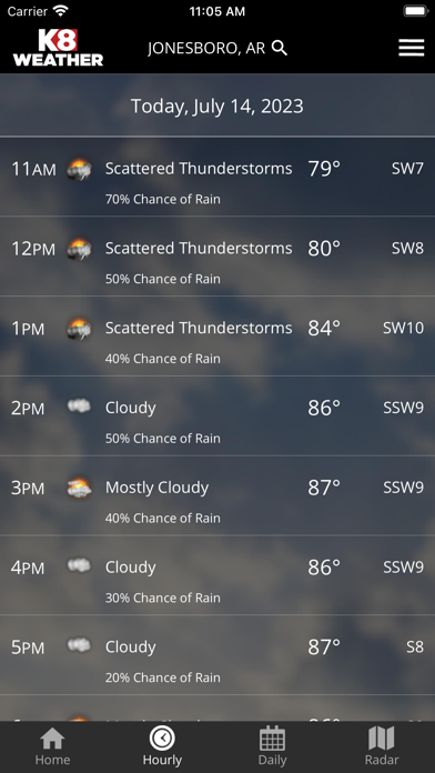 KAIT Region 8 Weather screenshot 3