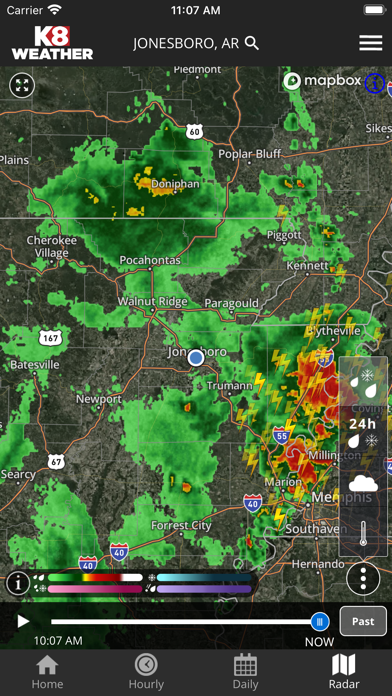 KAIT Region 8 Weather screenshot 1
