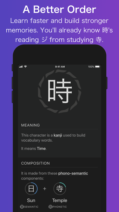 Kanji Garden Japanese screenshot 2