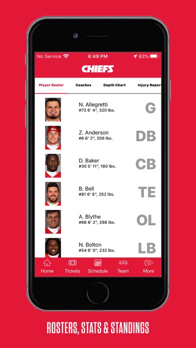 Kansas City Chiefs screenshot 4