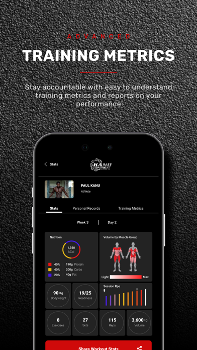 Kanu Optimize Training App screenshot 1