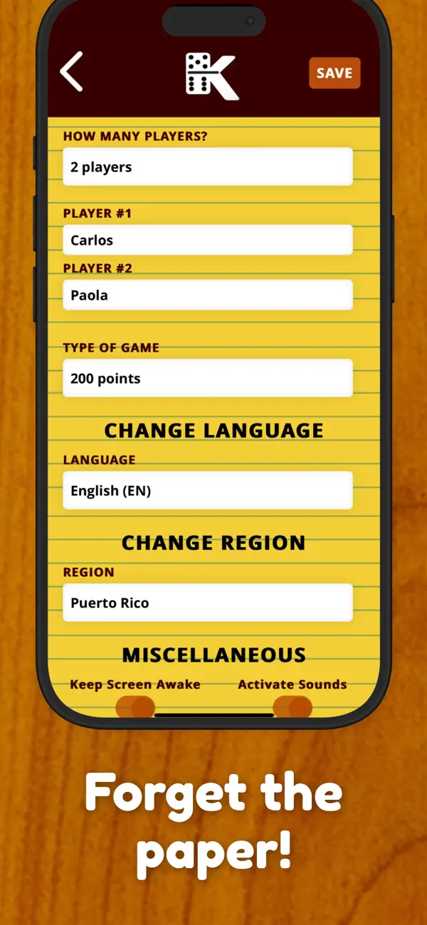 Kapicu Domino Game Score screenshot 2