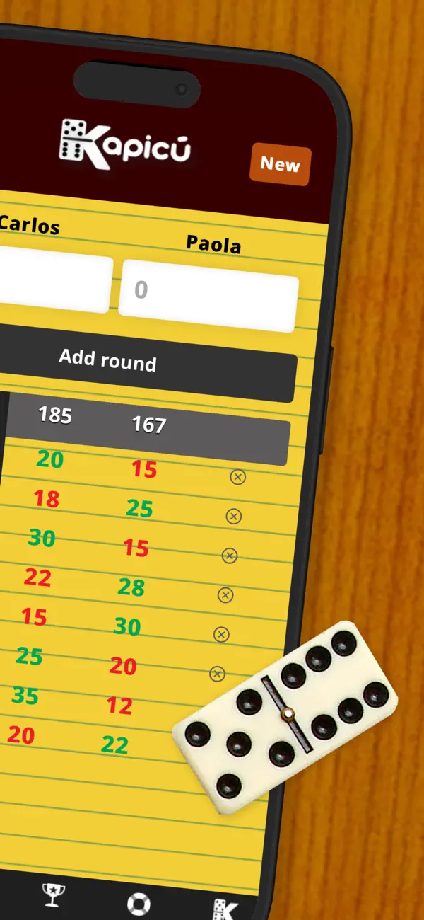 Kapicu Domino Game Score screenshot 5