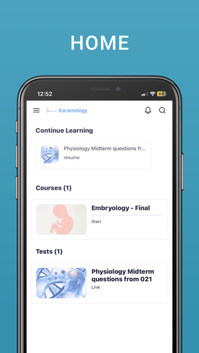 Karamology Learning Platform screenshot 1