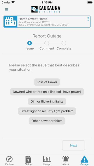 Kaukauna Utilities screenshot 1