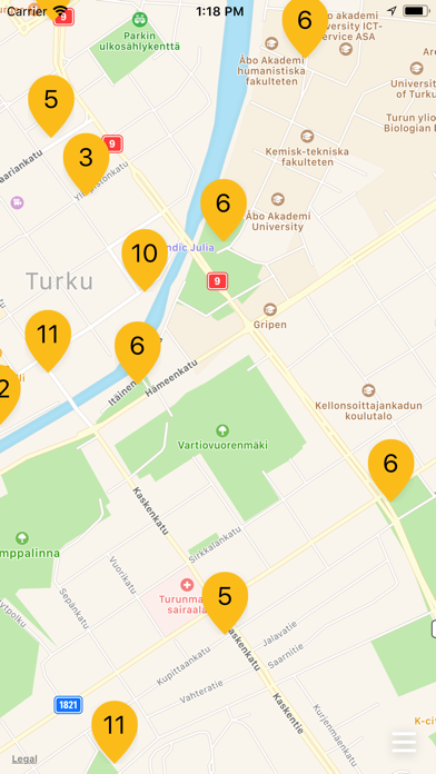 Kaupunkifillarit.fi screenshot 1