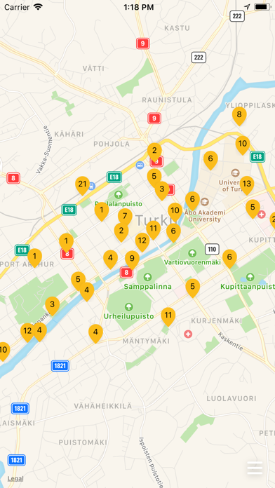 Kaupunkifillarit.fi screenshot 2