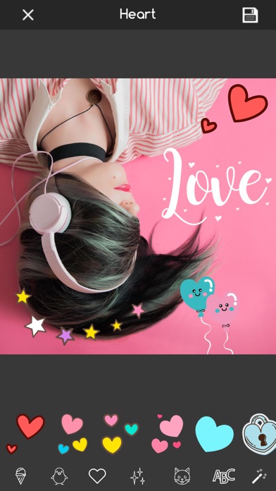 Kawaii Photo Editor Stickers screenshot 3