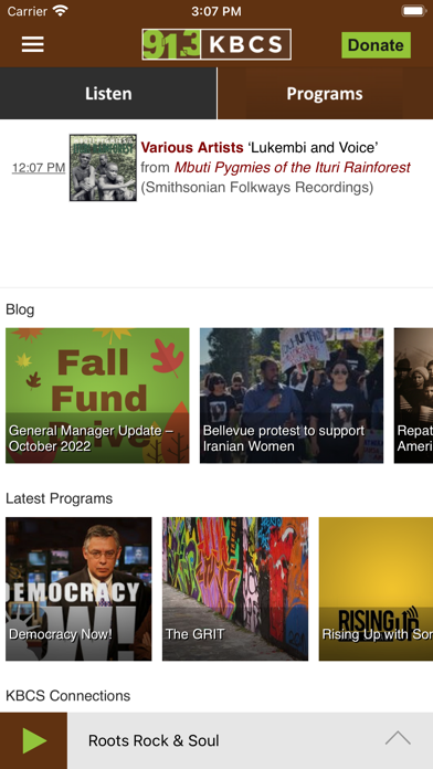 KBCS Public Radio App screenshot 4