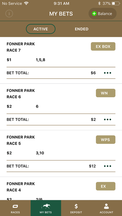 Keeneland Select Wagering screenshot 1