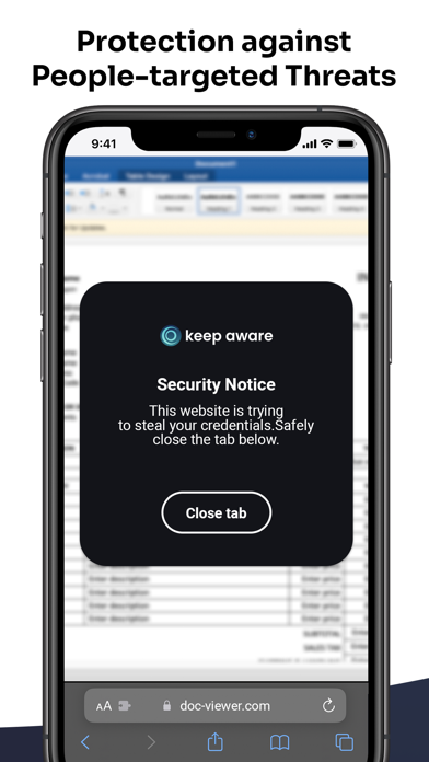 Keep Aware screenshot 2