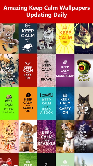 Keep Calm Wallpapers screenshot 2