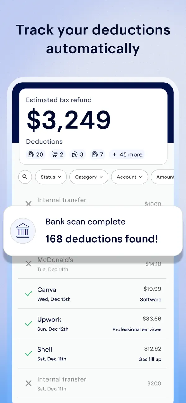 Keeper: Tax Filing & Expenses screenshot 3