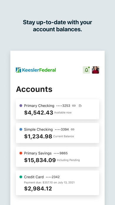Keesler Federal Mobile Banking screenshot 3