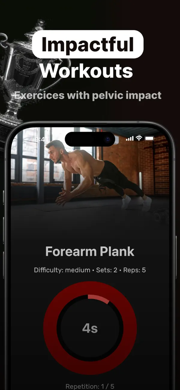 Kegel Exercises: Men Edition screenshot 1