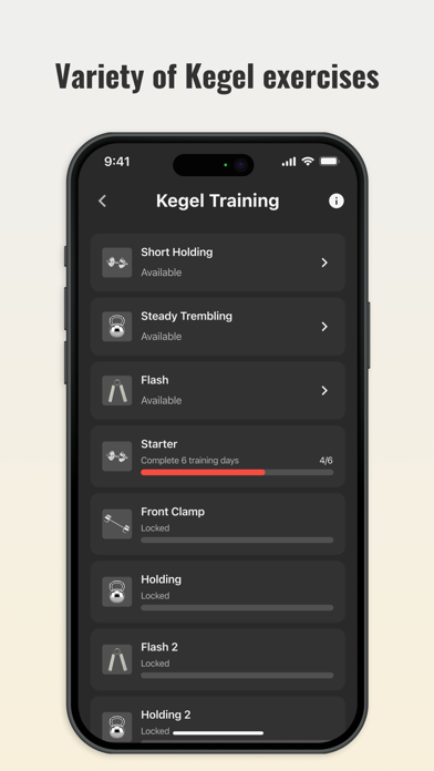 Kegel Master: men’s exercises screenshot 7