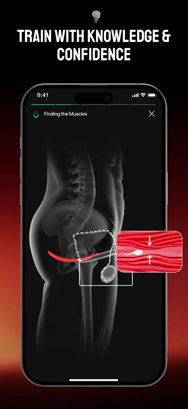 Kegel Men Exercises | KegelX screenshot 2