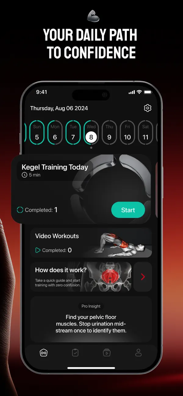 Kegel Men Exercises | KegelX screenshot 5