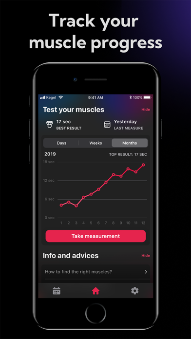 Kegel Trainer Exercises screenshot 1