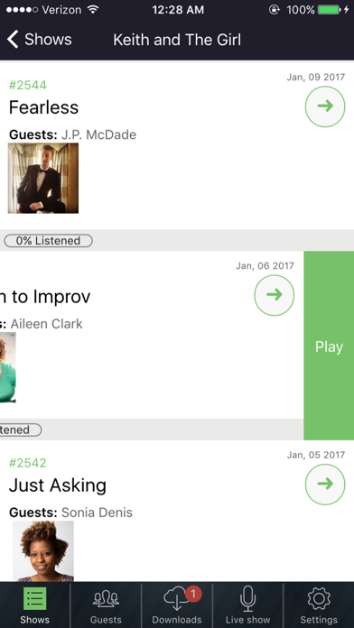 Keith and The Girl Comedy Talk Show and Podcast screenshot 3