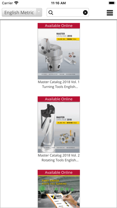 Kennametal Catalogs screenshot 5