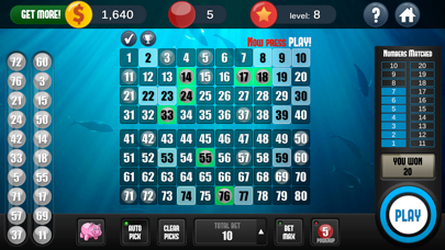 Keno - Classic Keno Game screenshot 5