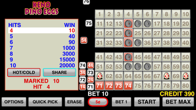 Keno Dino Eggs screenshot 5