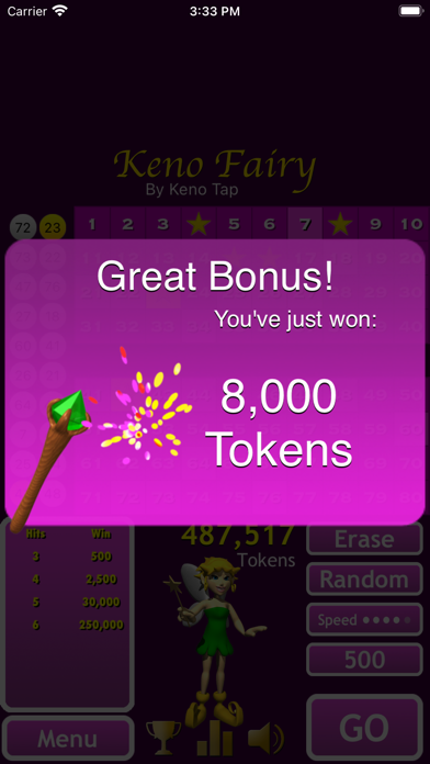 Keno Fairy screenshot 1
