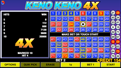 Keno Keno 4X screenshot 5