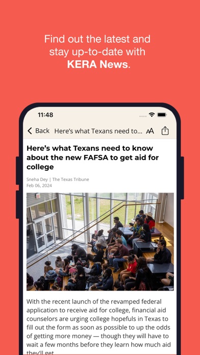 KERA Public Media App screenshot 2