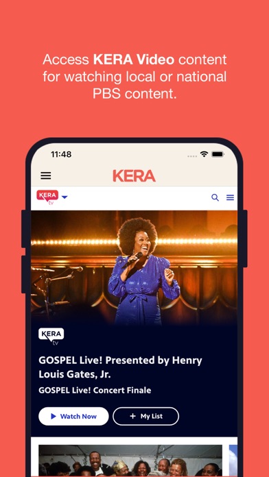 KERA Public Media App screenshot 1