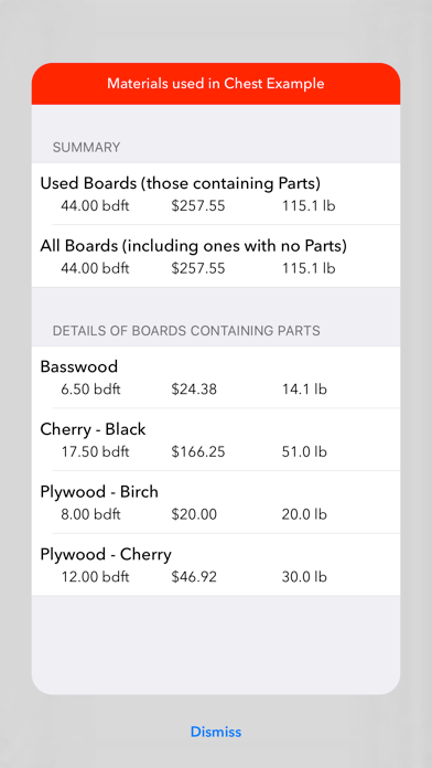 KerfMaker Woodworking Planner screenshot 3