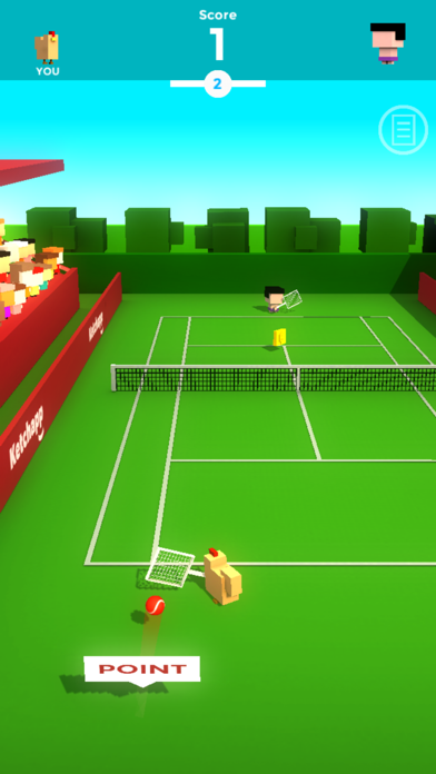 Ketchapp Tennis screenshot 1