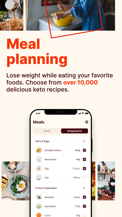 Keto Cycle: Keto Diet App screenshot 1