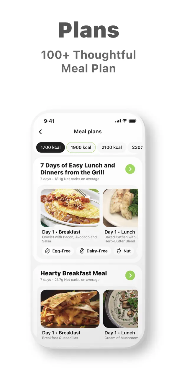 Keto diet app－Low carb manager screenshot 1