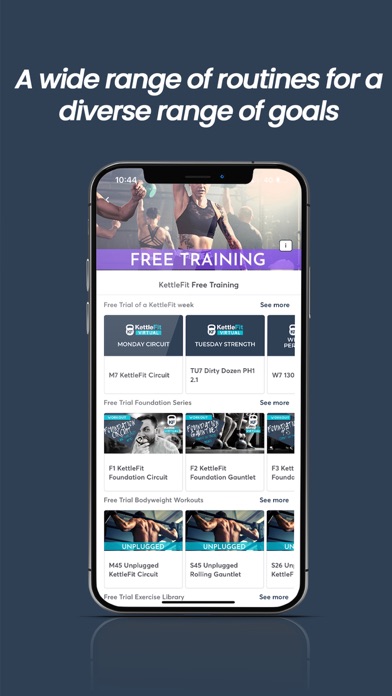 KettleFit Virtual Training screenshot 7