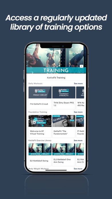 KettleFit Virtual Training screenshot 1