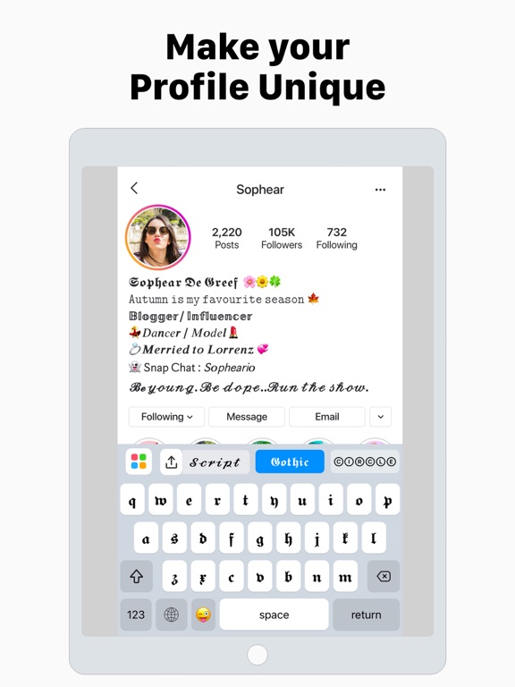Keyboard Fonts & Emoji Maker screenshot 8