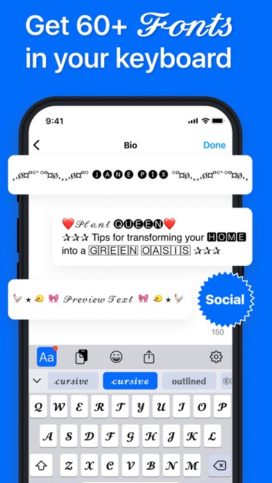 Keyboard Fonts Pro: Aa screenshot 3