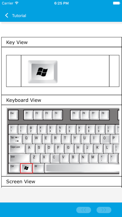 Keyboard Shortcut for Windows8 screenshot 1