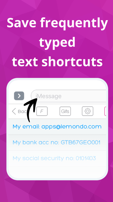 Keyboard Skins for iPhone screenshot 1