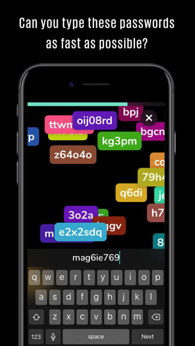 Keyboard Warrior Speed Typing screenshot 1