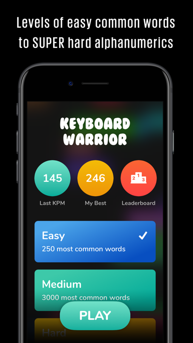 Keyboard Warrior Speed Typing screenshot 6