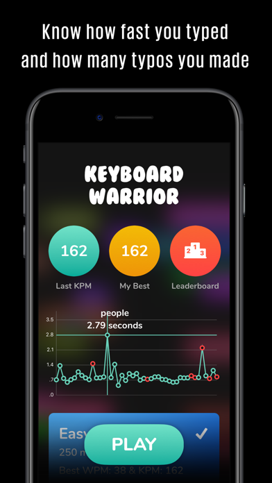 Keyboard Warrior Speed Typing screenshot 3