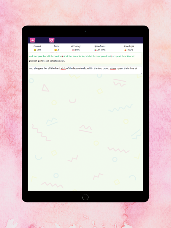 Keypad Typing Practice :Master screenshot 3