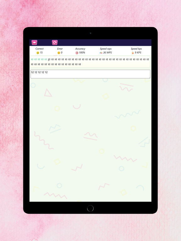 Keypad Typing Practice :Master screenshot 8