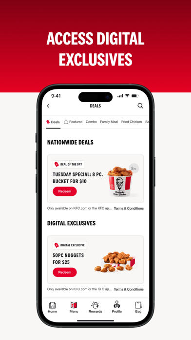 KFC US - Ordering App screenshot 2