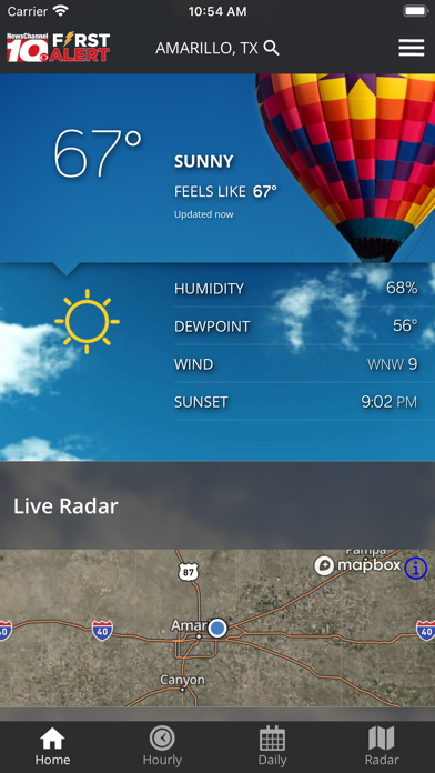 KFDA - NewsChannel 10 Weather screenshot 3