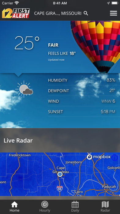 KFVS12 StormTeam Weather screenshot 4
